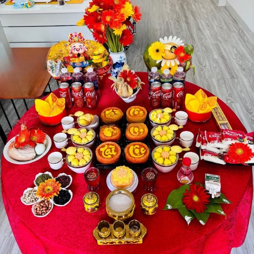 Mâm cúng khai trương xe tải